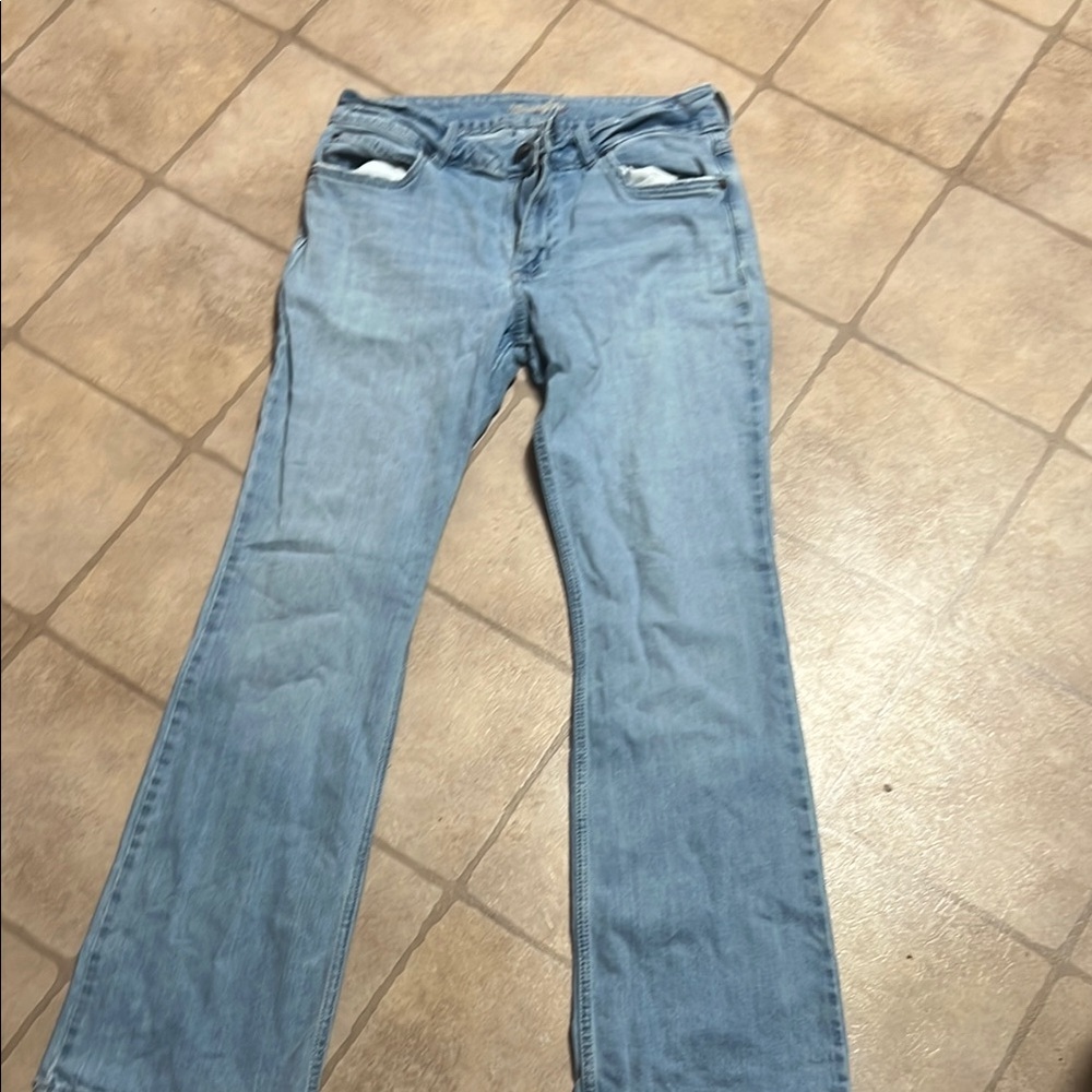 Women's Light Blue Jeans WRANGLER bootcut